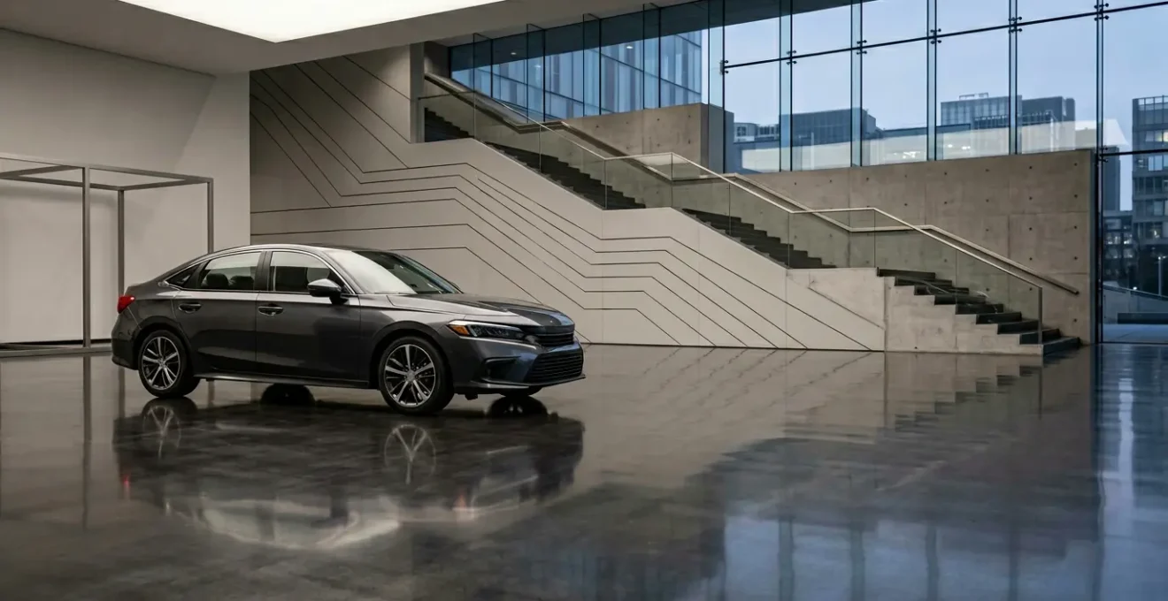 Vue comparative de véhicules automobiles récents illustrant la décote et la valeur résiduelle