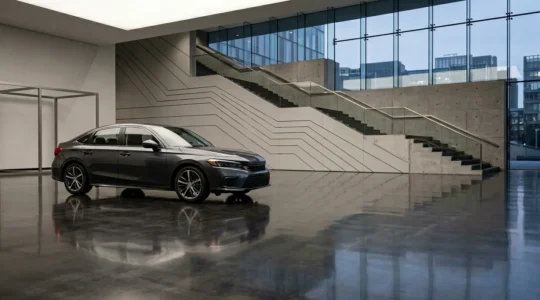 Vue comparative de véhicules automobiles récents illustrant la décote et la valeur résiduelle